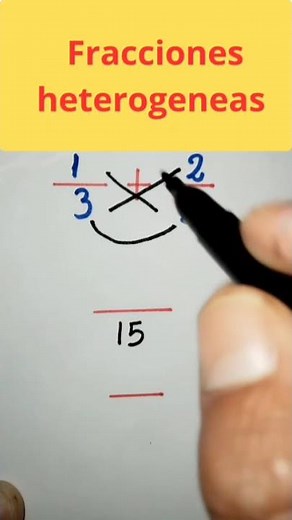 resolviendo fracciones heterogeneas de manera facil