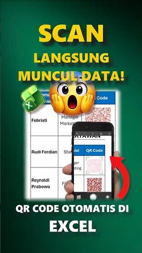 Cara Buat Data Digital menggunakan Excel dan Google Drive! Bisa Dipanggil dengan QR Code 📲✨