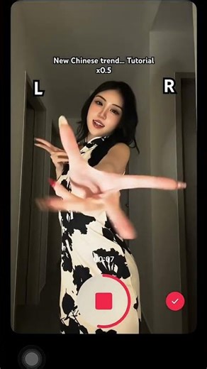 New Chinese trend tutorial (mirrored) #dance #trending #shorts