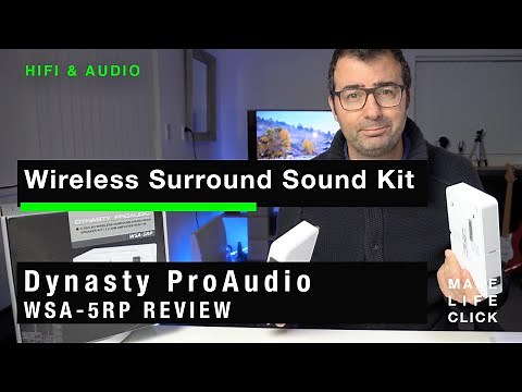 Make Wired Speakers Wireless - Surround Sound - Dynasty ProAudio WSA-5RP Review