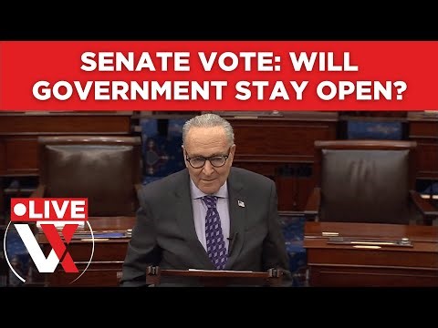 LIVE | Senate: Democrats & Republicans Debate Continuing Resolution to Fund U.S. Government | VERTEX