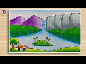 How to draw different landforms