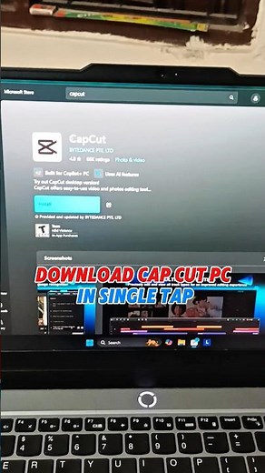 How To Install Cap Cut in Pc | How To Download Cap cut Video Editor In Laptop #shorts #capcutpc