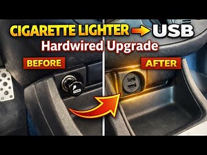 How To Convert Your Car Cigarette Lighter To A USB Fast Charger