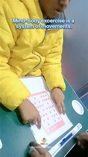 SparkleChild TherapyCentre on Instagram: "Brain Gym is a Mind-Body Program is a system of movements that stimulate the nervous system, creating better communication between brain regions, much like physical exercise strengthens muscles. Key Benefits 1- Enhanced Cognitive Skills: Improves concentration, attention span, memory, and critical thinking. Better Learning & Academics: Supports reading, writing, and math by preparing the brain for information absorption and improving organization. 2- Str