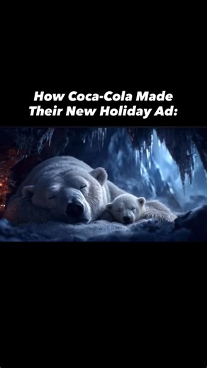 Agency Problems on Instagram: "Here Is The Breakdown For The New 2025 Coca-Cola Holiday Advertisement: 🥤5 Creative Specialists Made The Advertisement 🥤30 Days Were Needed To Make The Ad 🥤70 Thousand Video Clips Were Created Building The Ad The wheels now move, the hands and animals look as real as the implications this has on creative development moving forward."