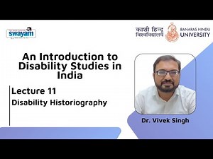 Lecture 11: Disability Historiography