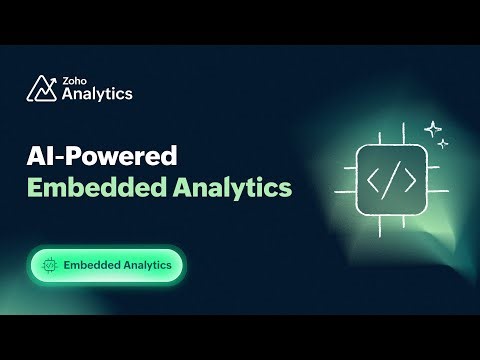 Beyond Dashboards: The Era of AI-Powered Embedded Analytics | Zoho Analytics