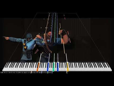 【MIDI】Team Fortress 2 - Mannrobics | MIDITrail