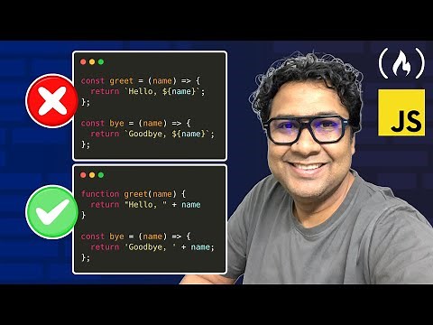 JavaScript Clean Code Course – Fix Code Smells & Refactor