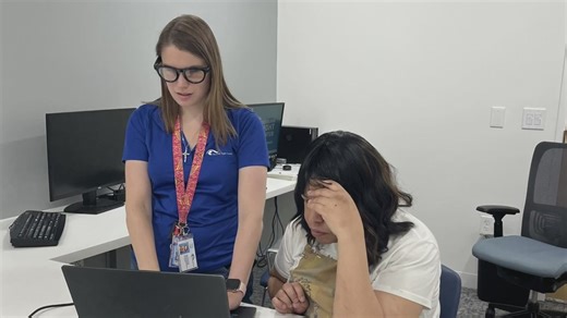 Cleveland Sight Center staffer with vision loss help clients navigate daily challenges