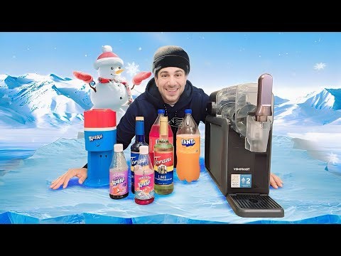 Snow Cone vs Slushie