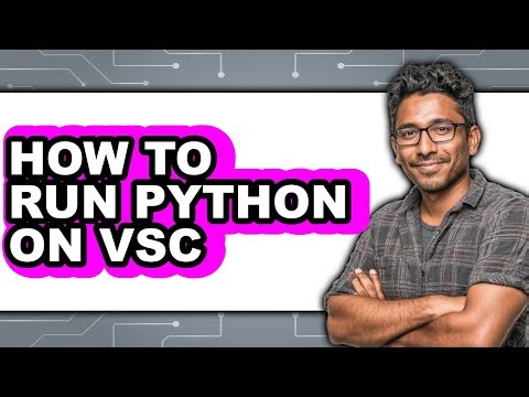 How to Run Python on Vsc (only Way)