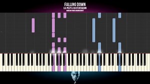 How To Play: Lil Peep & XXXTENTACION - Falling Down | Piano Tutorial + Sheets