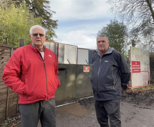 Concerns raised over suspected illegal tip