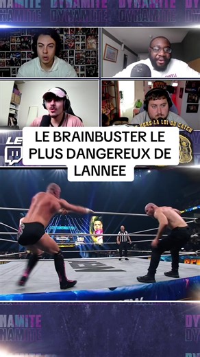 Catch en direct : Dynamite et Collision sur Violette