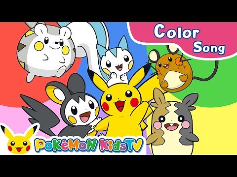 What Color? | Pokémon Color Song | Pokémon Song | Original Kids Song | Pokémon Kids TV