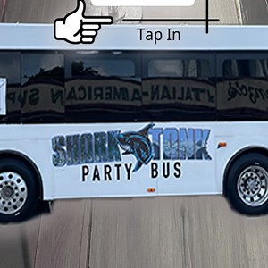 SharkTank Party Bus
