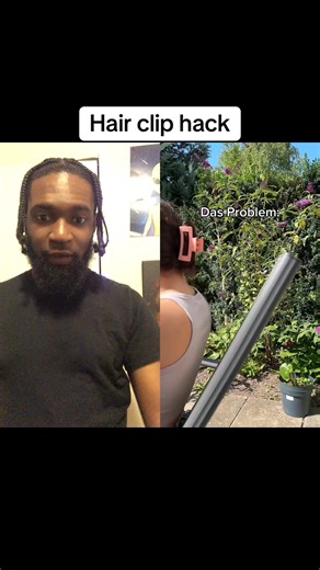 Virtual hair clip hack #lifehacks | Jeffrey Franklen Thomas