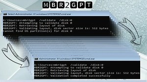 A Solution to "Cannot find OS partition(s) for disk 0" - Mbr2gpt