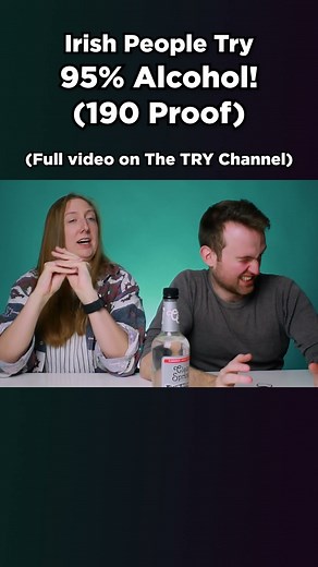 Trying A Shot Of 95% Alcohol (190 Proof) For The First Time #shorts