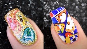 125K views · 1.6K reactions | Artistic nails using a nail printer  | Sveta Sanders | Facebook