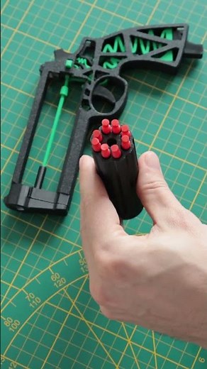 Explosive 6mm Darts for 3D Printed Toy Cap Revolver
