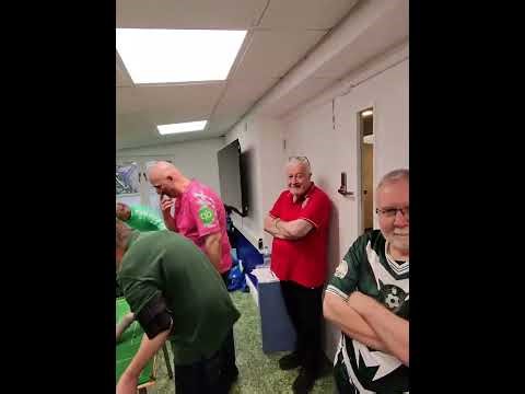 POV Old #Subbuteo Game vs Luca L 1st half at the Peter Adolph Trophy at Loftus Road #POV #Gameplay