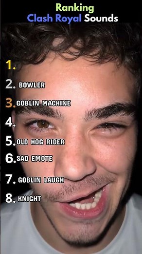 Ranking Clash Royal Sounds