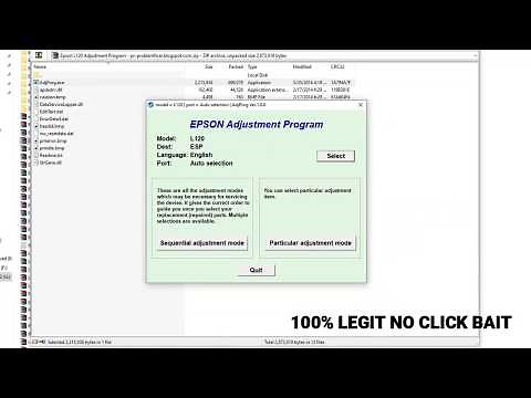EPSON L120 ADJUSTMENT PROGRAM FREE DOWNLOAD