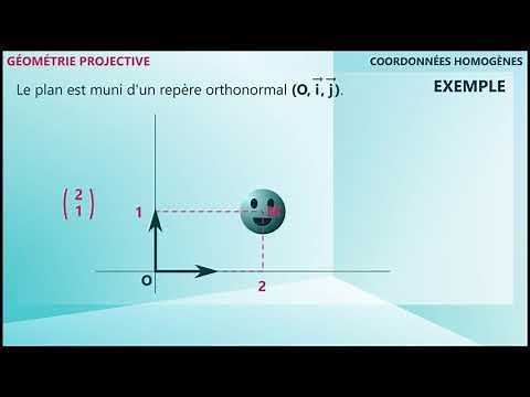 5.01 Géométrie projective - Coordonnées homogènes