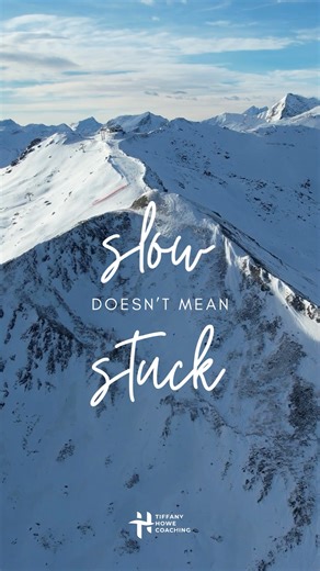 Slow means listening. Stuck means frozen. They’re not the same — even if they look similar from the outside. #YoureNotLate #yourenotlate #gentletruth #burnoutsupport #HealingPace #healingpace | Tiffany Howe | Facebook