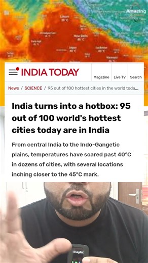 India Heatwave 2026: 98 of World’s Hottest Cities in India
