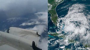 Hurricane Isaias: Storm chasers fly through storm as it surges through Caribbean