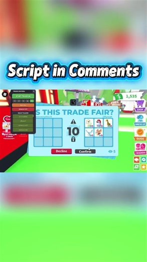 Adopt me script Freeze trade OP KEYLESS (PASTEBIN)