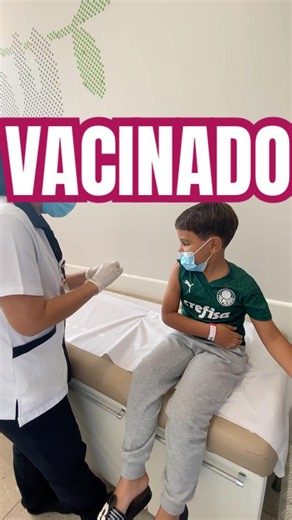 ⚠️ vacinar é tão importante! Veja meu filho na prática