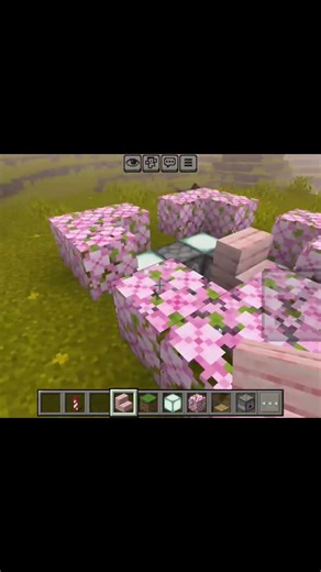 #minecraft viral build hack