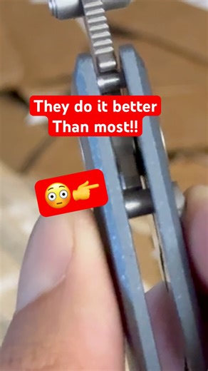 Extremely durable lock mechanism on premium folding knife