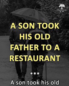 Our parents, and all those elderly who sacrificed their lives, with all of his time, money and effort by us, deserve our utmost respect ❤ | Lessons Taught By Life