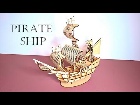 Full Build: Handmade Wooden Sailing Ship Model