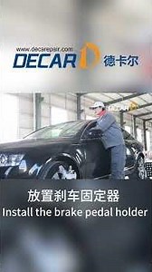 One video shows you how to use a four-wheel aligner