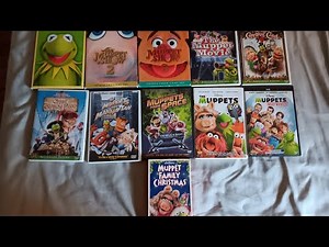 My Muppets DVD and VHS collection