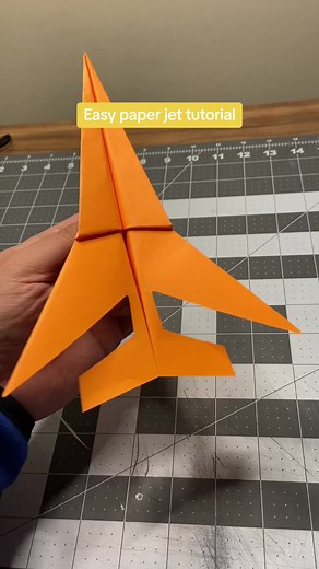 Paper jet tutorial #paperplanes #paperplanetutorial #origami | Paper Airplane