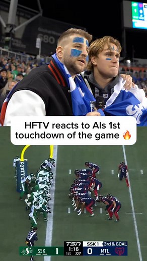 21K views · 144 reactions | The @mtlalouettes family section in Winnipeg was BUZZING after Patterson’s touchdown  | HFTV Sports | Facebook