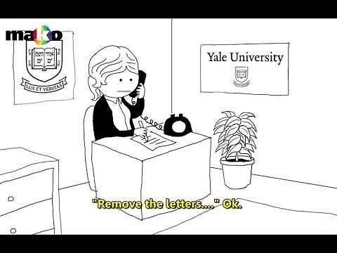 Was the Yale logo stolen from the Jews? A prank call to Yale University