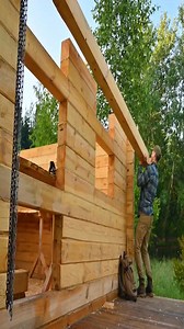71K views · 1K reactions | Amazing skills to install wooden interlocking wall framework you must see | Kruos Lori | Facebook