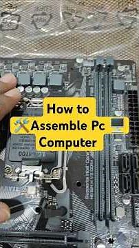 🛠️ Assemble 🖥️PC at Home in 15 Minutes! 💻 (Step-by-Step Guide) | TurningPointTechnical #shorts
