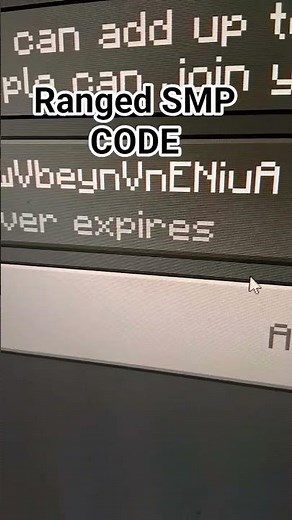 Smp Code #anarchy #minecraft #codes #getitwhileucan