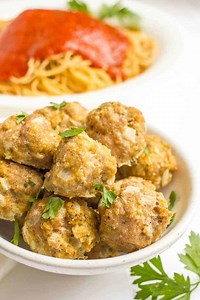 Easy Baked Turkey Meatballs