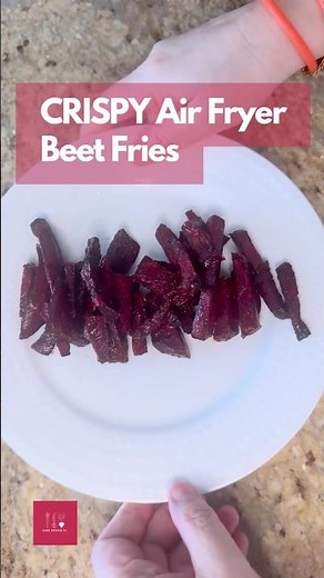 Air Fryer Beet Fries So Crispy You’ll Forget Potatoes 🔥 Vegan Gluten Free